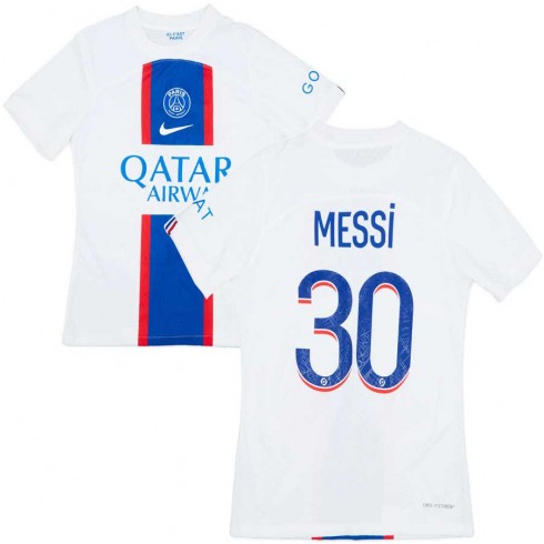 2022-23 Mens Paris Saint Germain Authentic Third Shirt Messi #30